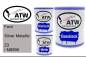 Preview: Ford, Silver Metallic, Z3 / M6895: 1L Lackdose + 1L Klarlack + 500ml Härter - Set, von ATW Autoteile West.